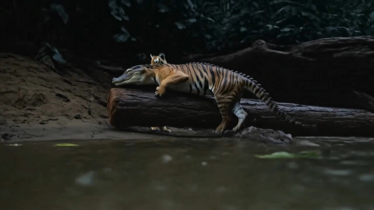 Flood Scene 3 - scene characters AI video