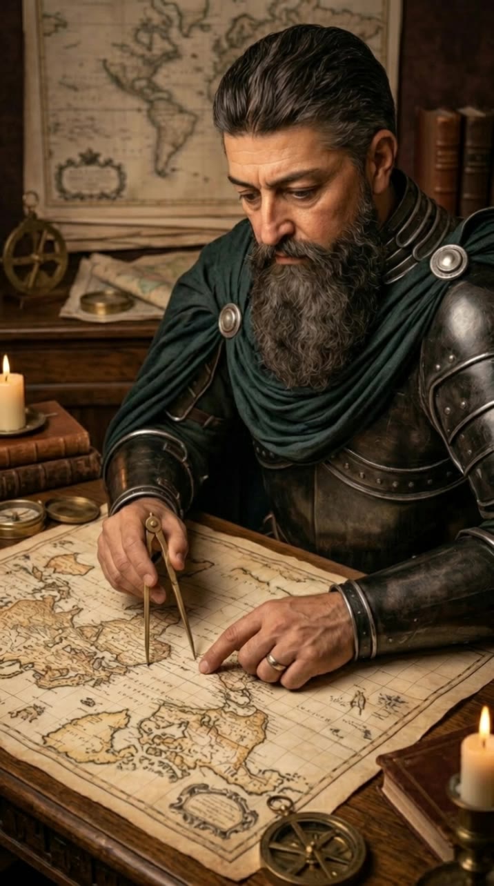 A cartographer - how to draw digital camo AI video