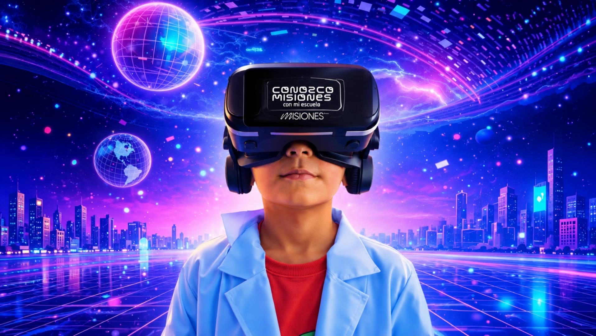 virtual 360 enviroment - virtual field io AI video