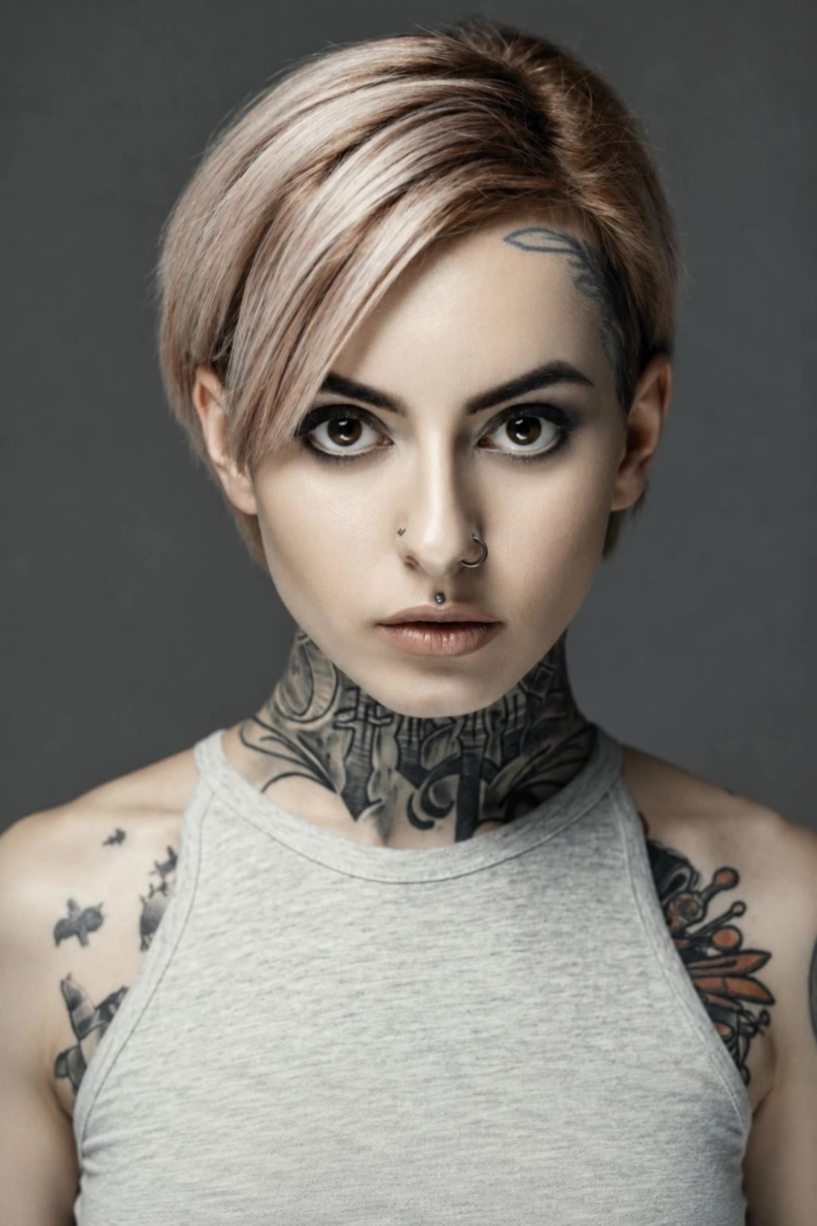 Kling AI work 310807915615890 - flying raven tattoo AI video