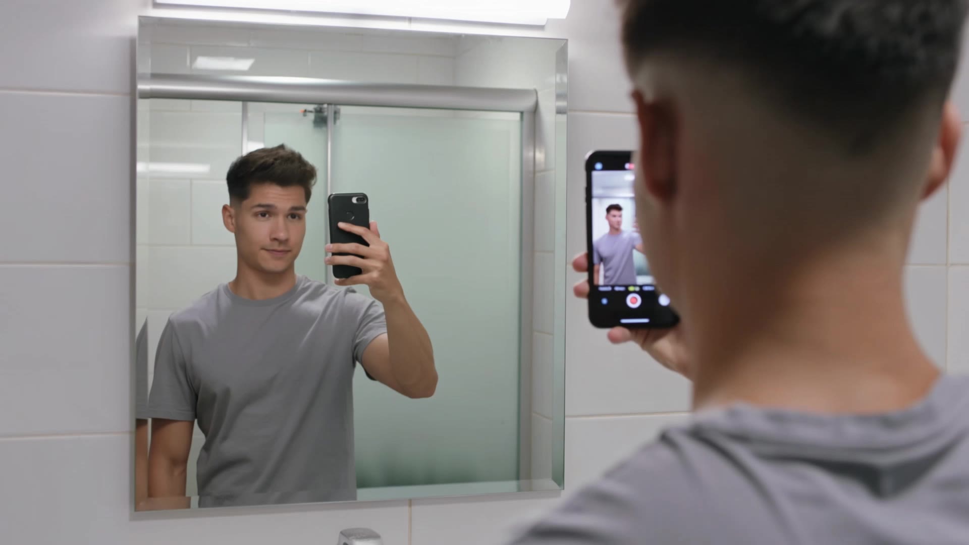 Kling AI work 315972900618485 - type of haircut male AI video