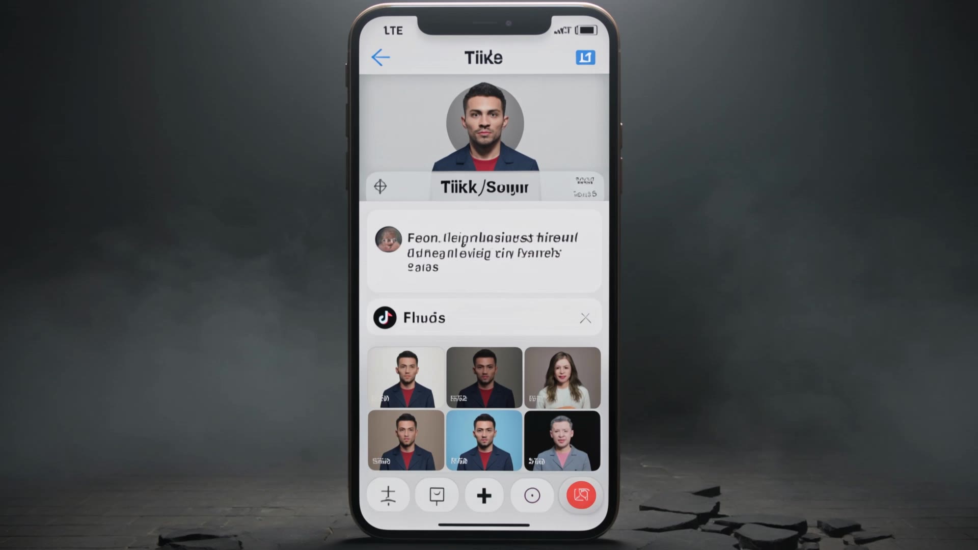 Kling AI work 315125084612995 - tiktok profile pic AI video