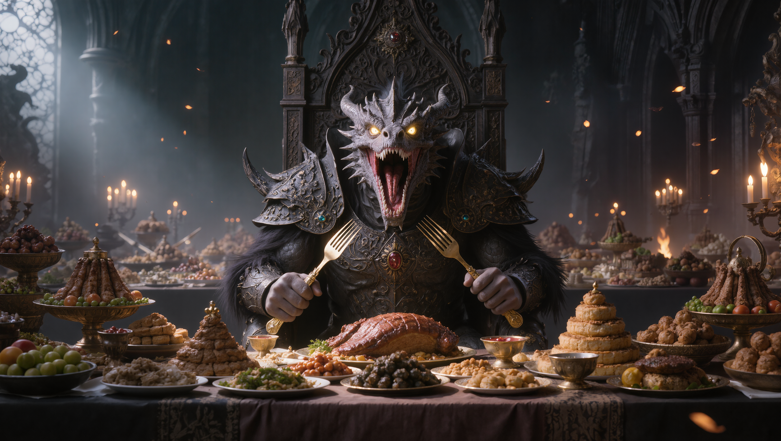 A regal monster - monster creator AI image