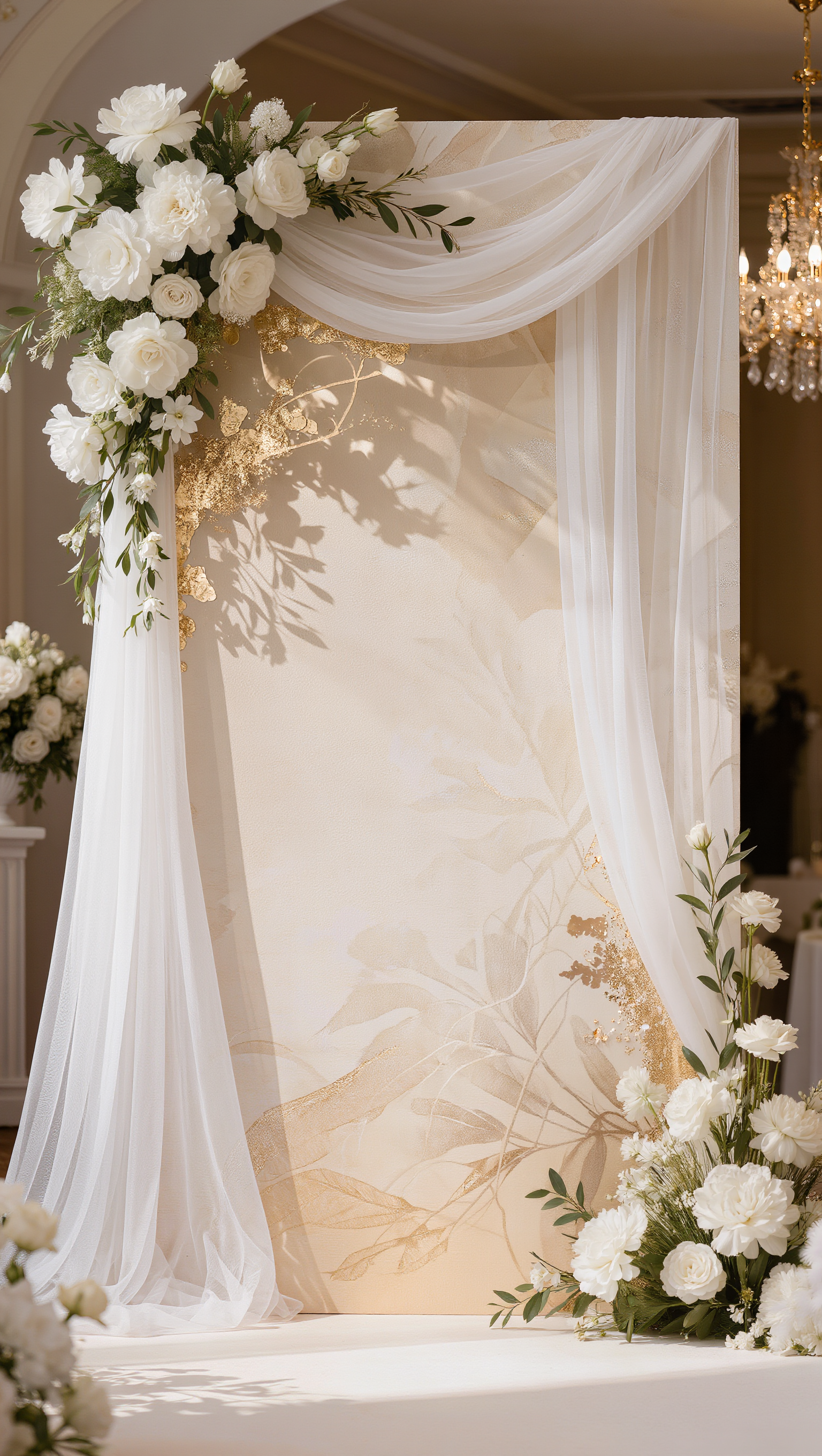 Wedding background - art background AI image