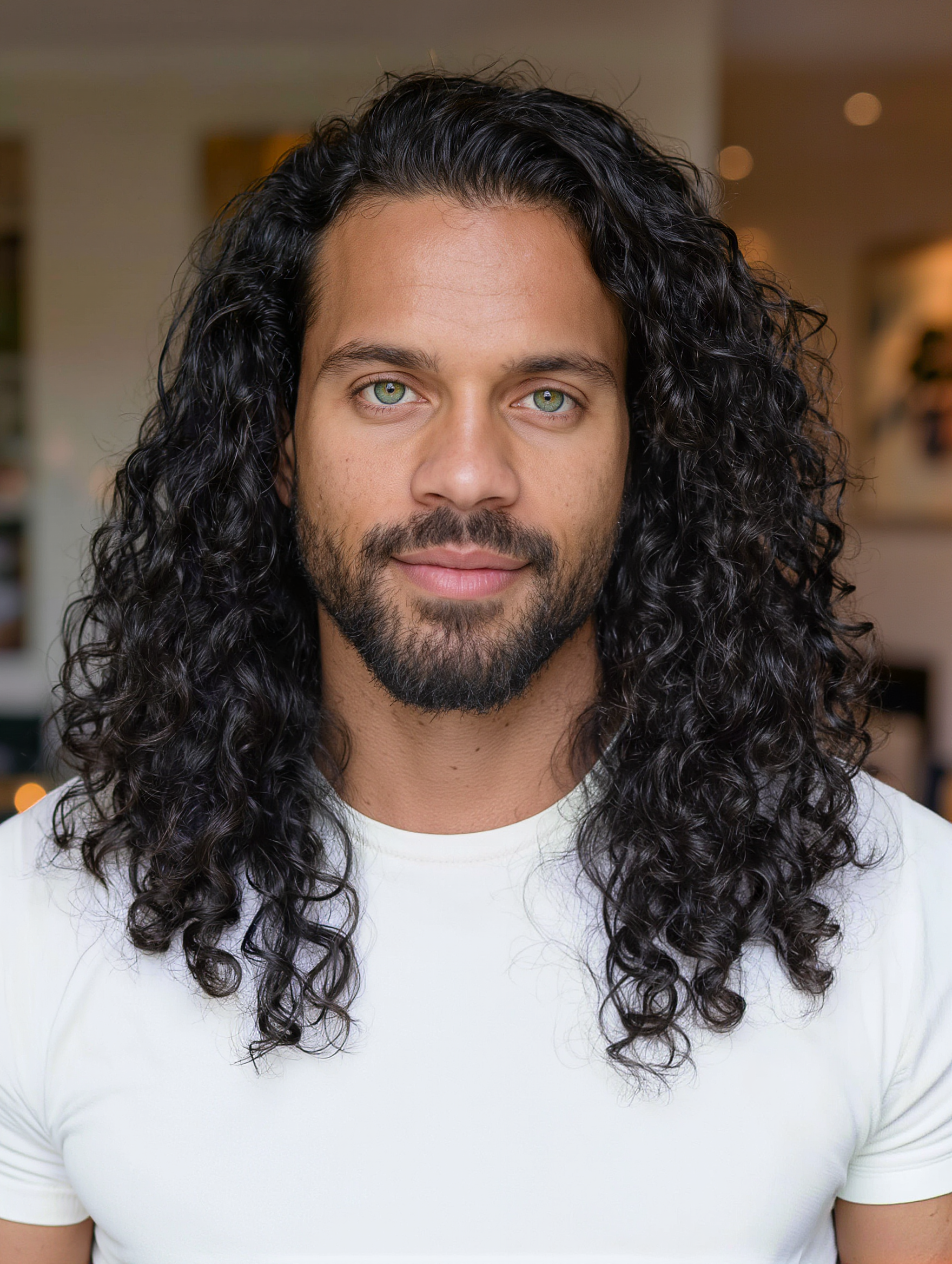 Kling AI work 314480982501134 - black short curly natural hairstyles AI image