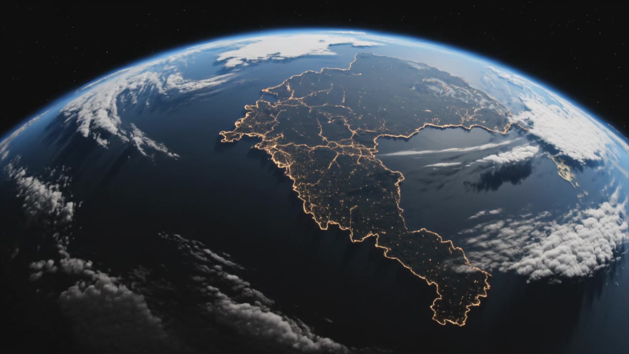 Kling AI work 316079420507994 - earth zoom image to video AI video
