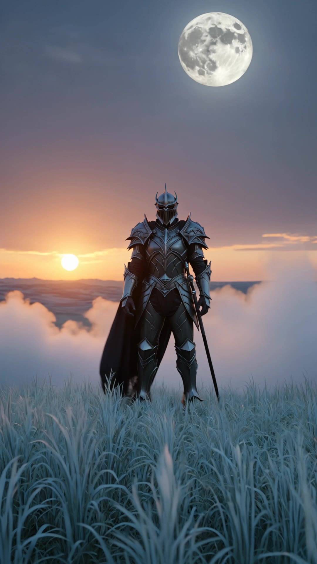 knight wallpaper - ai desktop wallpaper AI video