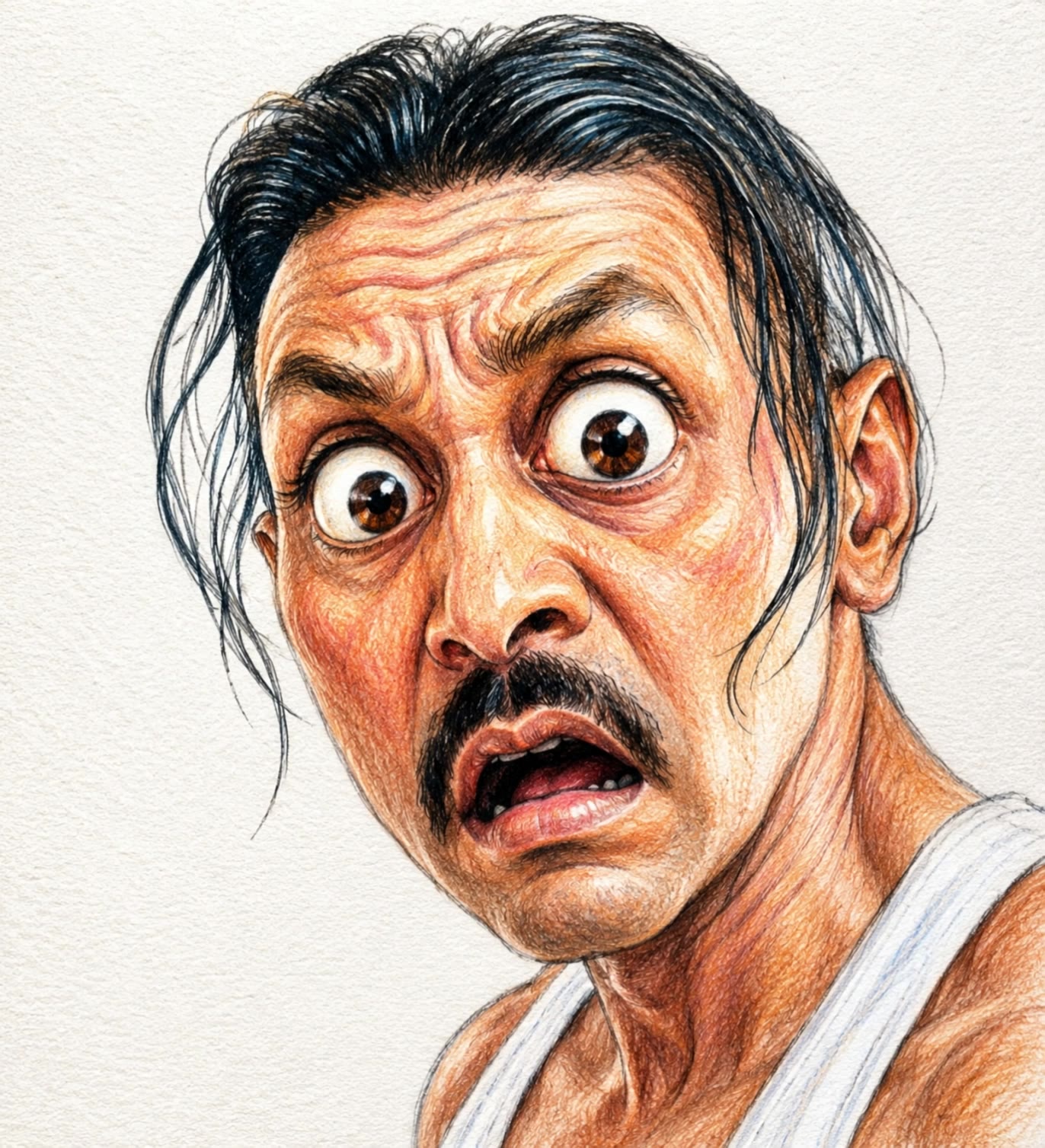 Kling AI work 316394100520750 - caricature maker AI video