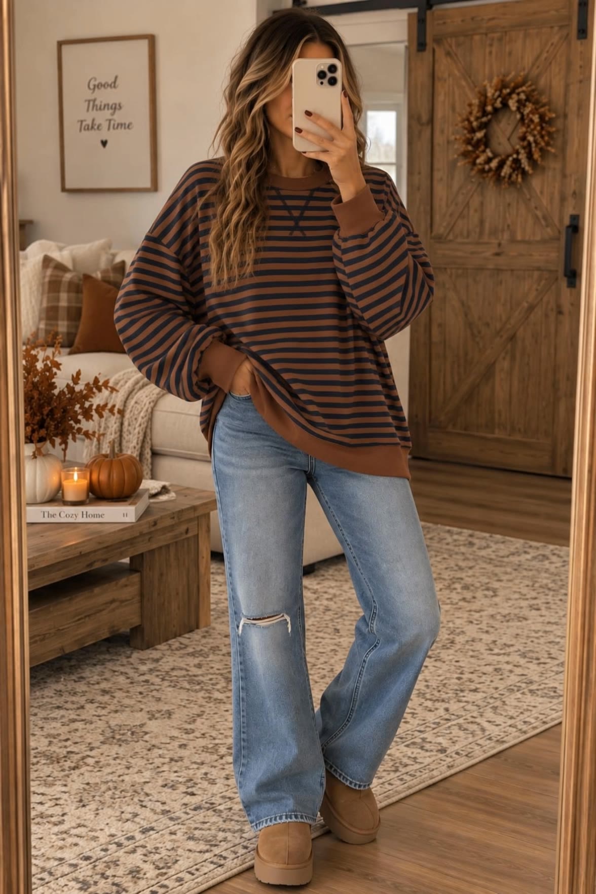 Cozy Fall Outfit Inspo 🍂 - Virtual Try-on Video AI video