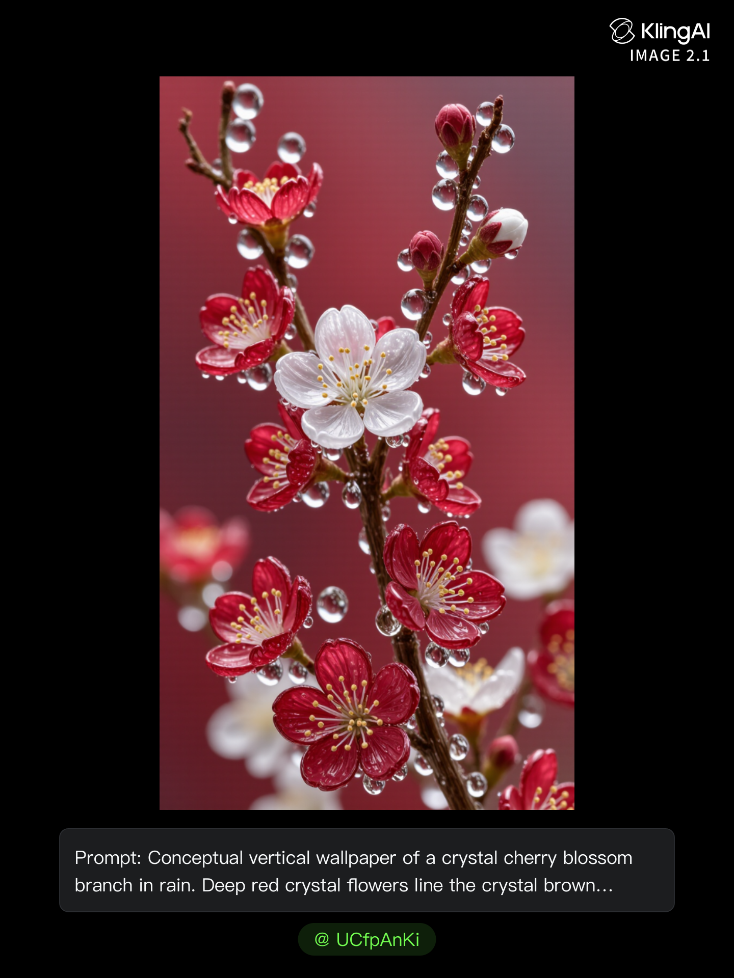 Kling AI work 309705195615456 - rain desktop wallpaper AI image