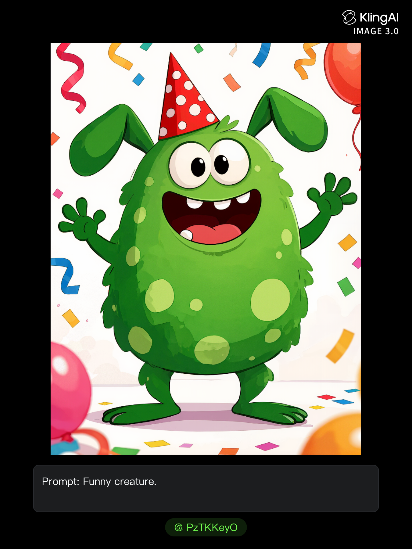Funny creature - funny monday quotes AI image