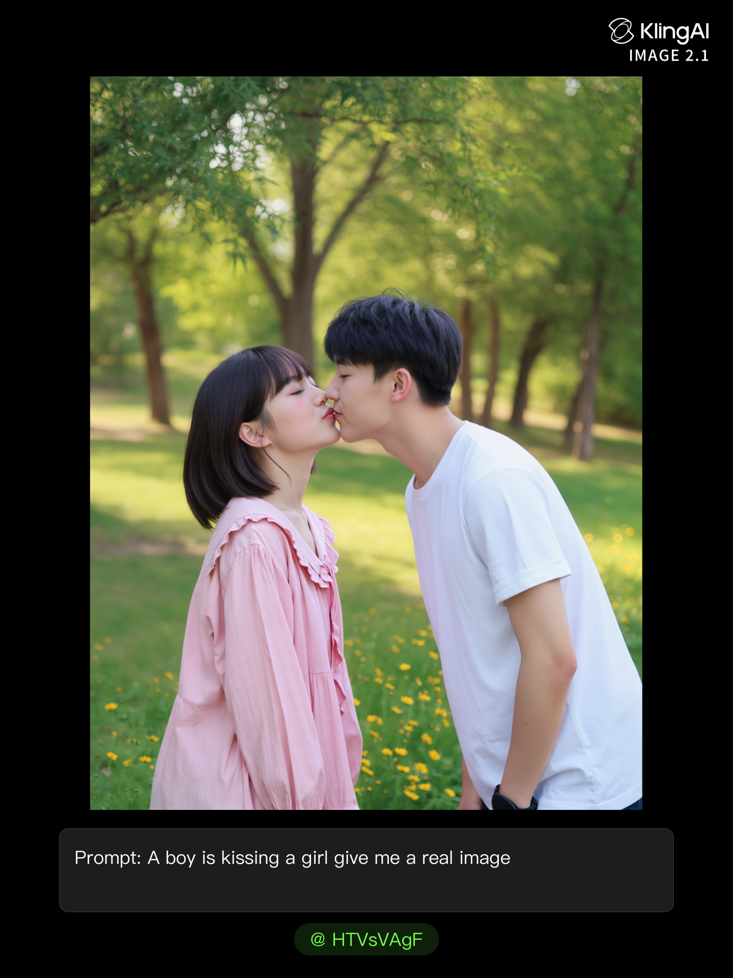 real kissing image  - unblur image without ai AI image