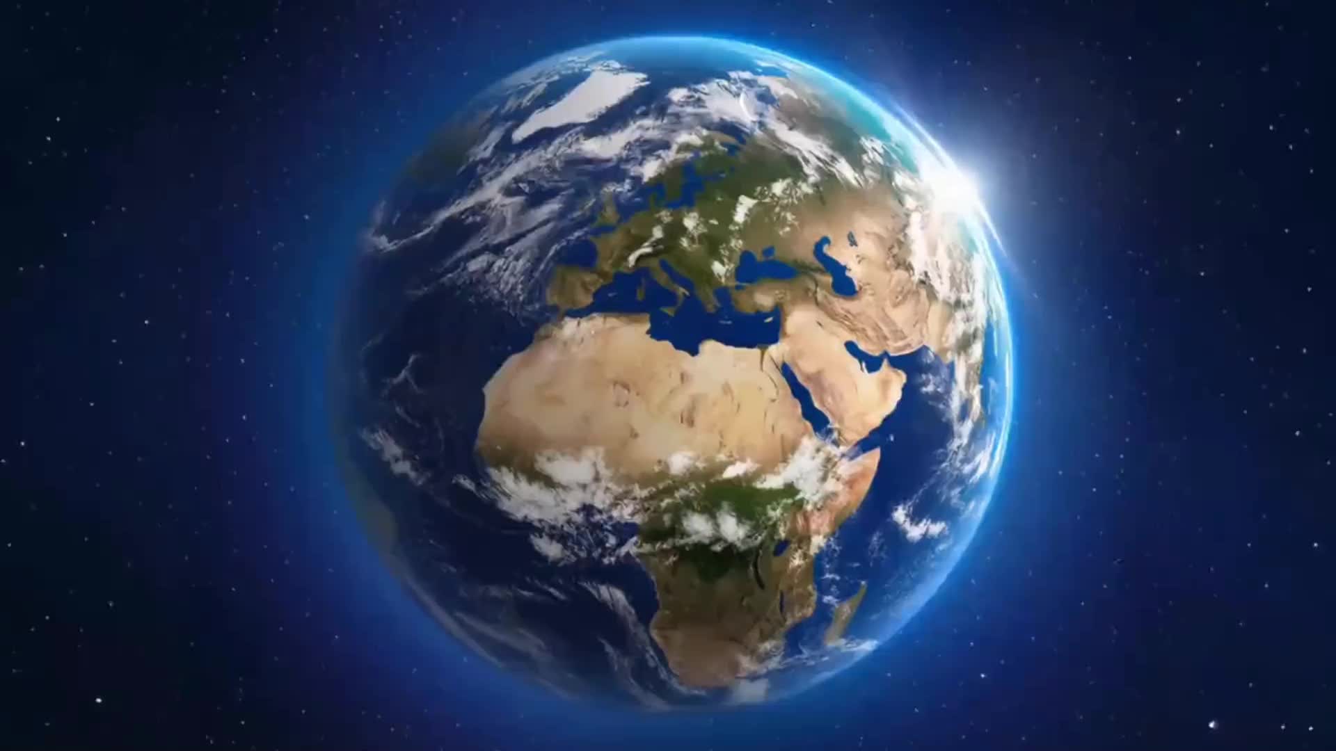 🌀 The Portal - Earth Zoom In - earth zoom out ai AI video