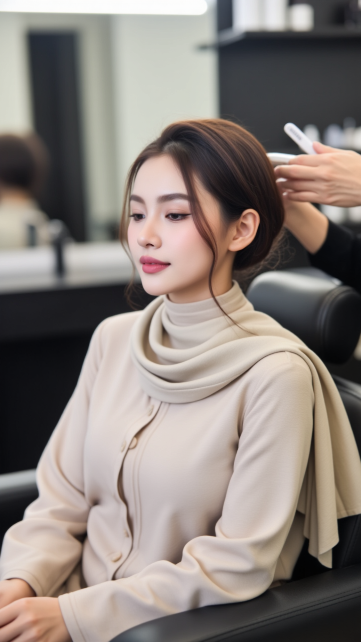 Kling AI work 287301674303027 - undercut haircut for men AI image