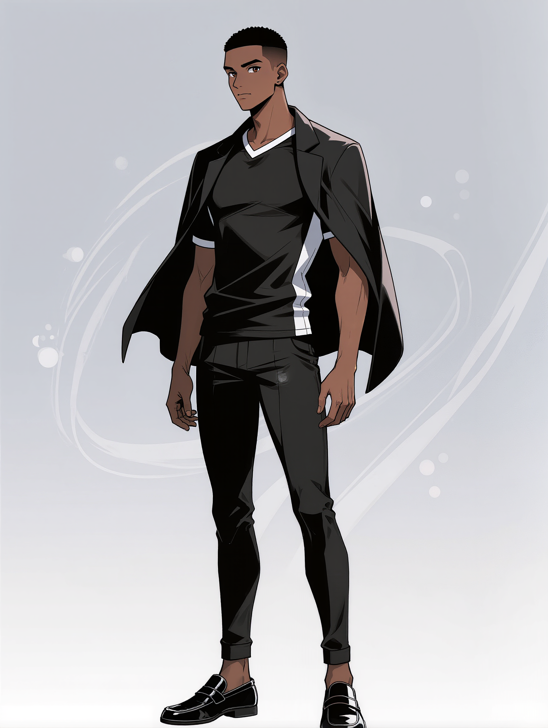 Heaven gate  - low taper with short hair AI image