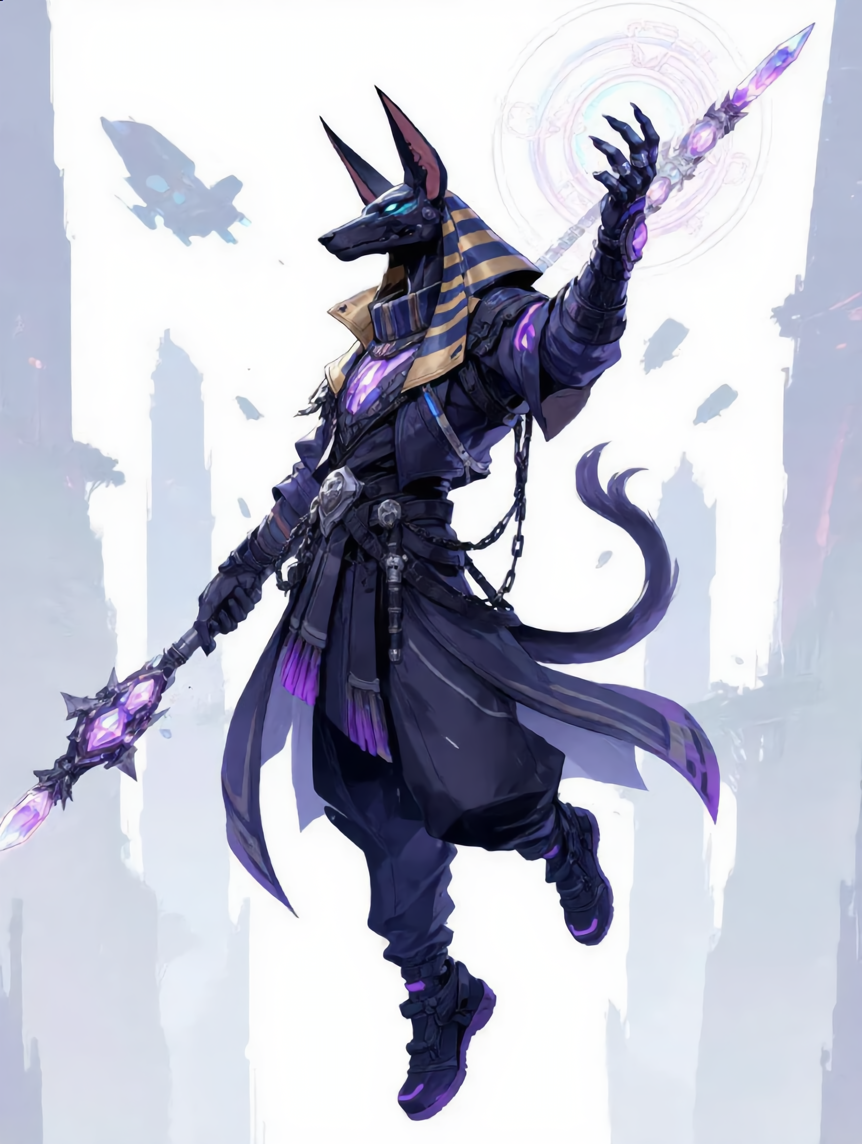 Kling AI work 307371372614007 - cyberpunk art style AI image