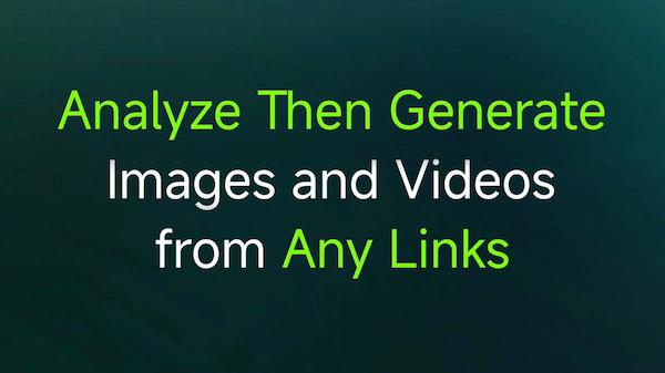 Official Kling poster for MCP and CLI analyse then generate images and videos from any links